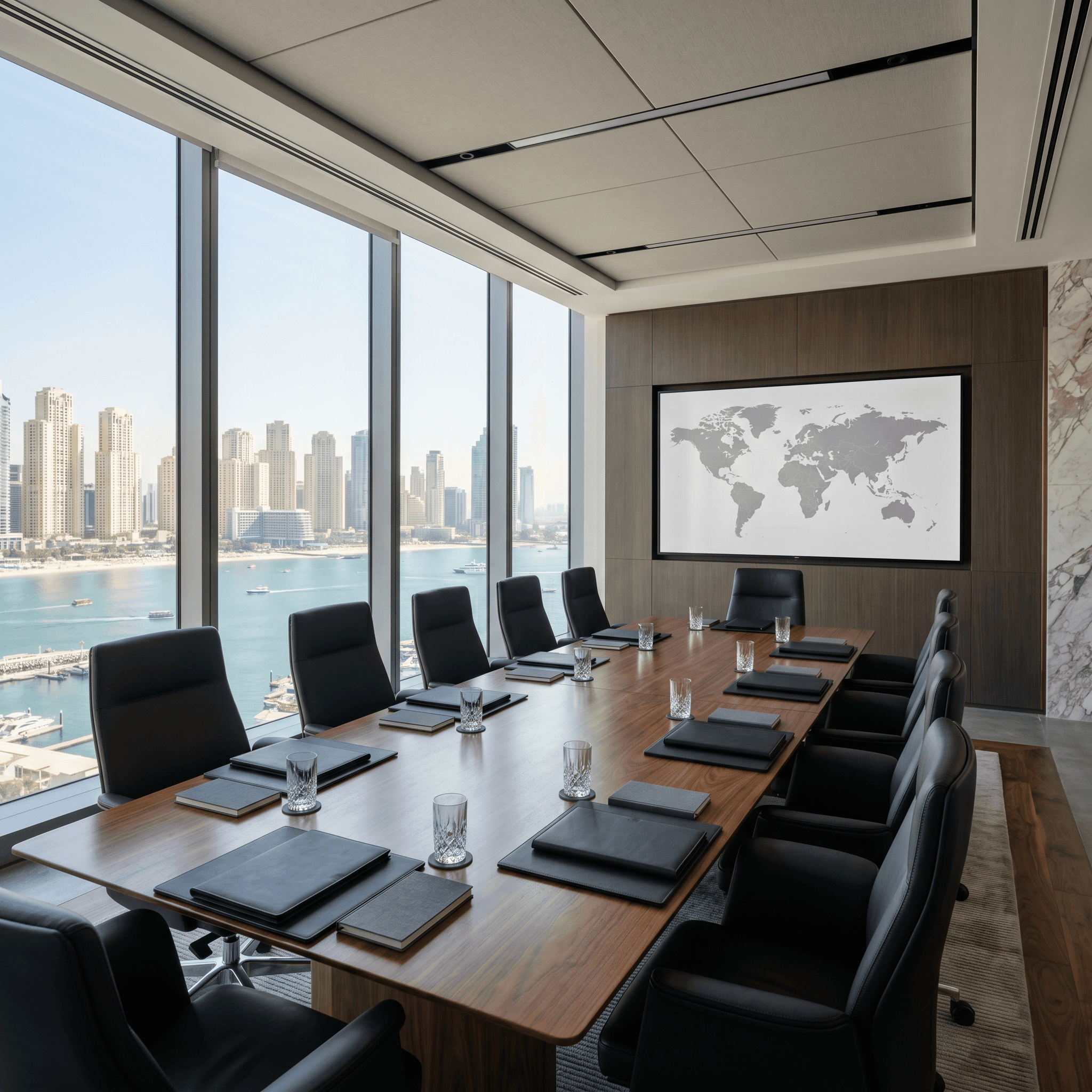 Corporate governance meeting room
